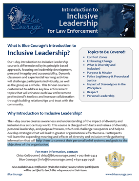 Image for Introduction to Inclusive Leadership for Law Enforcement